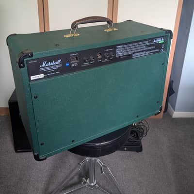 Marshall Acoustic Soloist AS50D 2-Channel 50-Watt 2x8" Acoustic Guitar Combo 2007 - Present - British Racing Green image 2
