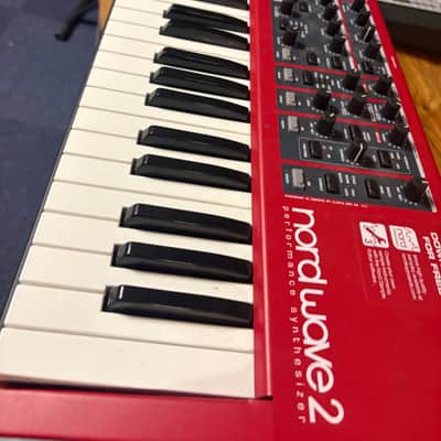 Nord Wave 2 61-Key 48-Voice Polyphonic Synthesizer 2013 - 2022 - Red image 6