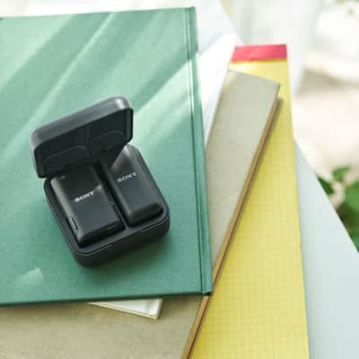 Sony ECM-W3S Single-Channel Wireless Microphone for High-Quality Digital Sound Recording image 6
