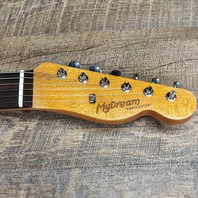 MyDream Partcaster Custom Built - Water Green Semi Relic Dreamsongs image 10