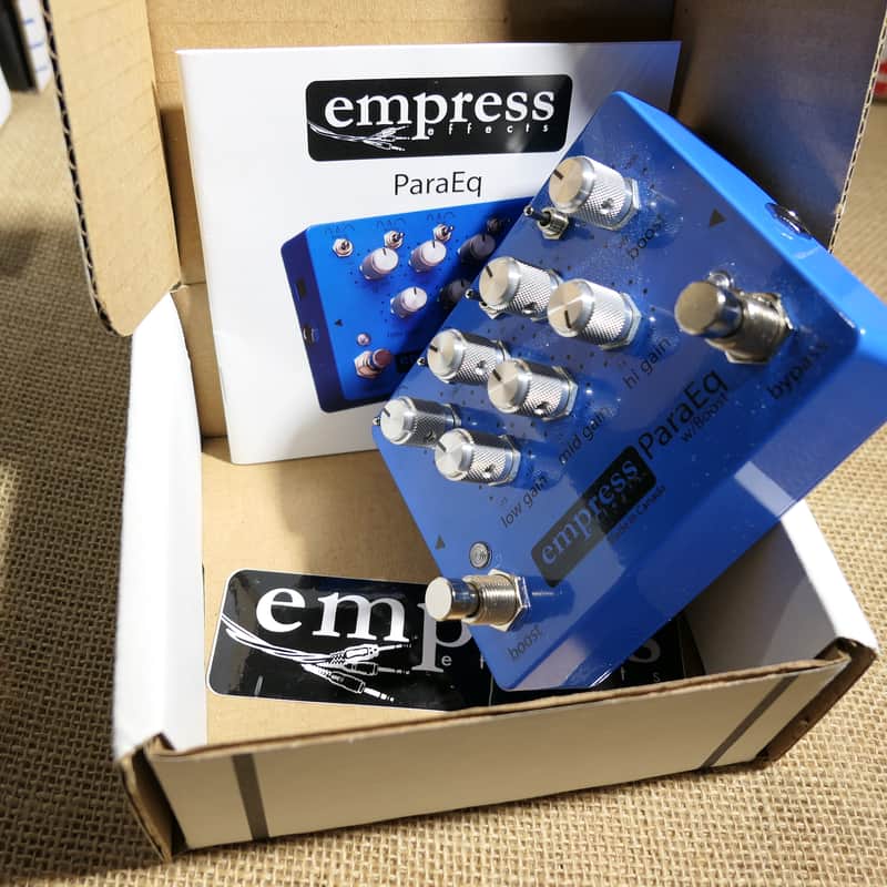 Empress ParaEQ W/ Boost Effect Pedal Same Day Shipping #DC01 image 1