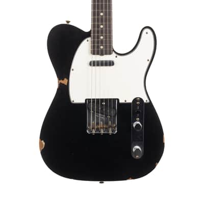Used Fender Custom Shop 1963 Telecaster Relic Masterbuilt David Brown - Black image 1