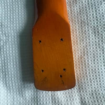 Fender Squier 2025 Affinity 5-String Jazz Bass Guitar NECK, Custom Upgraded with New Vintage 60's Style Nitrocellulose Amber Lacquer Finish, Precision P-Bass image 15