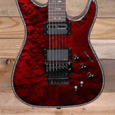Schecter Hellraiser C-1 FR S Electric Guitar Black Cherry image 1