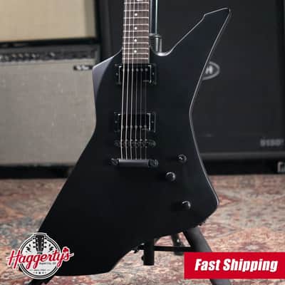 ESP LTD James Hetfield Signature Snakebyte Electric Guitar - Satin Black with Hardshell Case image 1