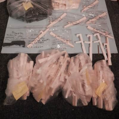 Korg Triton, Trinity, M1, 01W Keyboard Replacement Keys (Yamaha DX7 Keys) Lot of 113 Various Keys image 1