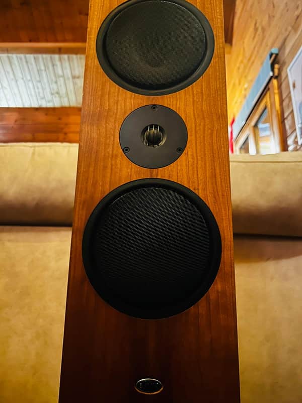LINN Ninka Speakers + LINN Majik C6100 (Dynamik) + LINN Unidisk SC 2005 - wood