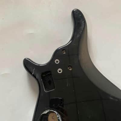 Black Solid Basswood Harley Benton 4 String Bass Body image 6