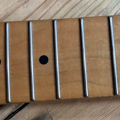 Fender Squier Telecaster Custom Tele Electric Guitar Neck 2003 22 Fret Maple image 14