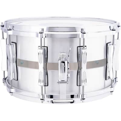 Ludwig Slotted Coliseum Cast Aluminum Snare Drum 14x8 image 2