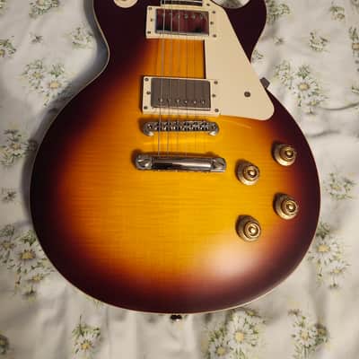Epiphone "Inspired by Gibson Custom" '59 Les Paul Standard 2024 - Present - Royal Tea Burst image 3