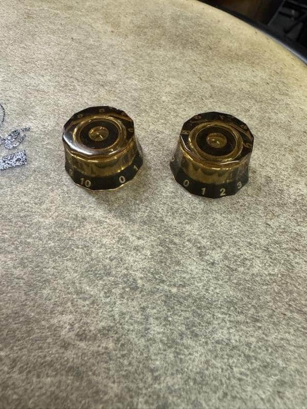 PRS Lampshade Knobs S2 CE Custom Singlecut Paul Reed Smith - Black Amber image 1