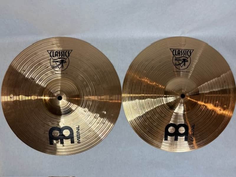 13" Meinl Classics Hi-Hat Cymbal Pair image 1