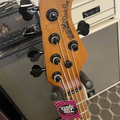Ernie Ball Music Man DarkRay - Gold Bar - 5 String Electric Bass *AUTHORIZED DEALER image 4
