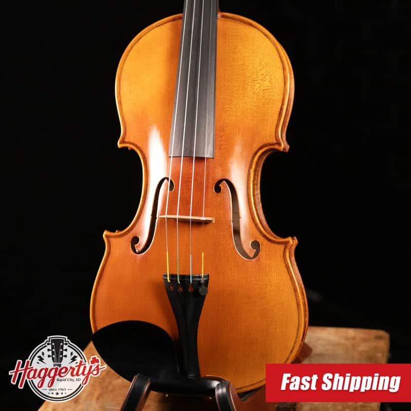 Scott Cao STV-750E Scarampella 1890 Stefans Scar 2-Piece Back Violin - 4/4 image 1