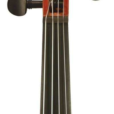Vivace VA-100-16 Hand Carved Solid Spruce Top 16-Inch Size Standard Viola w/Lightweight Case & Bow image 6
