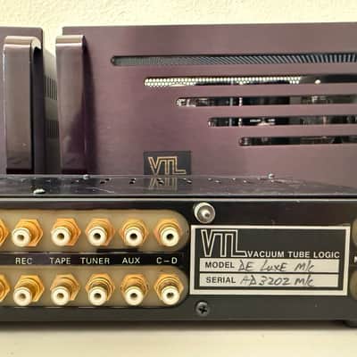 VTL MB-250 Monoblock Amplifiers Pair and VTL Deluxe Preamplifier image 5