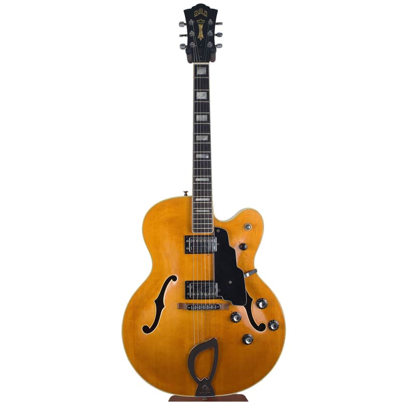 1979 Guild X-175 Manhattan HH Electric Archtop - Blonde image 1
