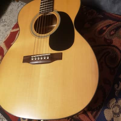 Recording King RO-318 [OM] | All solid tone woods | Mahogany sides and back and Adirondack Spruce top | Serial No. A21020351 image 5