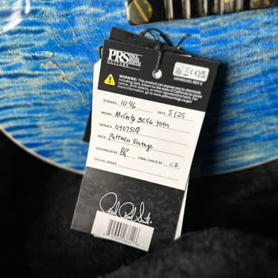 PRS 40th Anniversary McCarty SC56 Limited Edition - Faded Blue Jean 407508 image 16