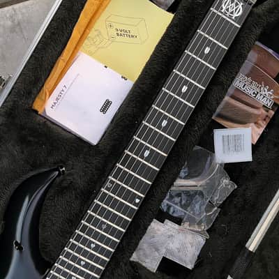 Ernie Ball Music Man Majesty John Petrucci 7-Strings 2017 Polar Noir: Performance and Precision! image 10