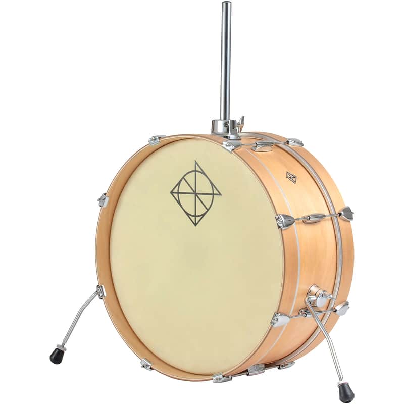 Dixon Little Roomer 7x20 Bass Drum with case and hoop protector image 1