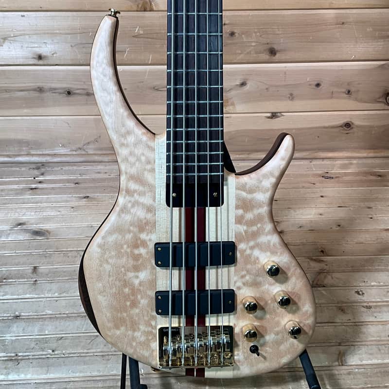Tobias Classic V Electric Bass Guitar - Satin Natural image 1