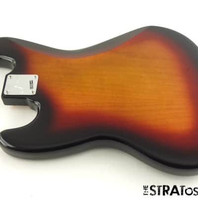 Fender American Jaco Pastorius Jazz BASS BODY w/ HARDWARE 3TS Sunburst! image 4