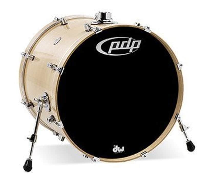 PDP Concept Maple Bass Drum PDCM1822KKNA Natural 18x22 image 1