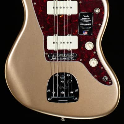 Fender American Professional Classic Jazzmaster Rosewood Fingerboard Faded Firemist Gold (778) image 3