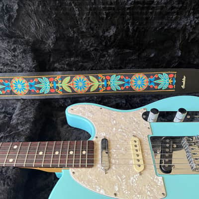 Fender 50th Anniversary MIJ Nashville Telecaster 1996 - Daphne Blue image 4