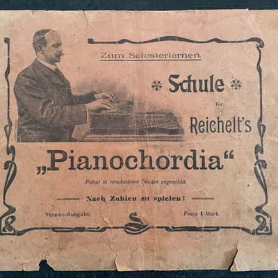Reichelt's Pianochordia c1920 (Dolceola/Marxophone-like piano-zither) image 5