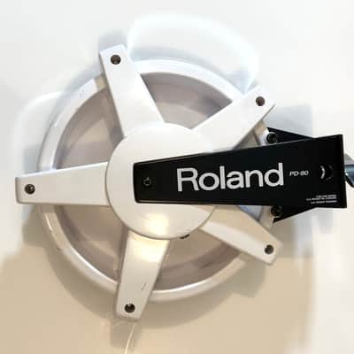 Roland PD-80 V-Pad 8" Single Zone Mesh Drum Pad 2010s - White image 3