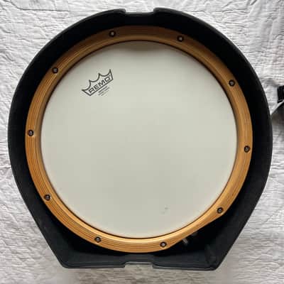 Yamaha MSD14Anton Fig Signature 14x6" Maple Snare Drum 2000s - Black image 8