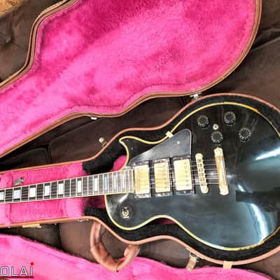 Gibson Les Paul Custom 3 Pick Up Black 1980 image 5