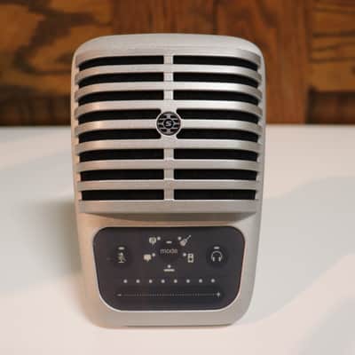 Shure MOTIV MV51 iOS / USB Large Diaphragm Condenser Microphone Black & Silver image 3