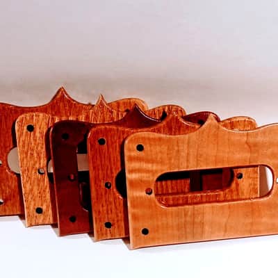 Weymann® NOS Solid Wood Pickup Ring Humbucker or Single image 6