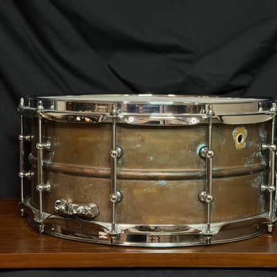 Ludwig LC663T Copper Phonic 6.5x14" 10-Lug Snare Drum with Tube Lugs 2016 - Present - Raw Copper image 10