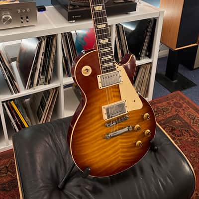 Gibson Custom 60th Anniversary 1959 Les Paul Standard VOS Iced Tea Burst VOS image 2