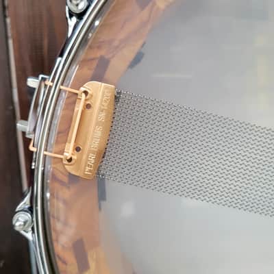 Pearl& Drum Art OliveTree Stave Snare Drum 14x5.5 image 7
