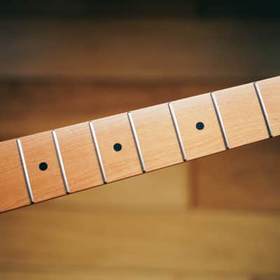 Telecaster Neck – Roasted Maple | 22 Stainless Steel Frets | Nitro Satin Finish | Bone Nut image 6