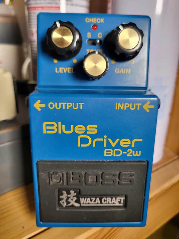 Boss BD-2W Blues Driver Waza Craft 2015 - Present - Blue image 1