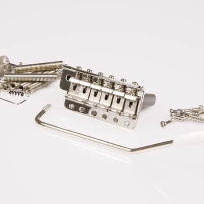 Genuine Kluson KVTSN Vintage Stratocaster 6 Point tremolo Nickel, New