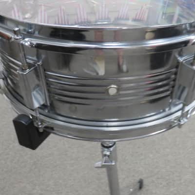Unbranded Snare Drum with Stand, Drum Key, and Protection Racket Padded Snare Drum Case image 15