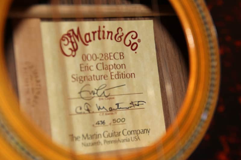 Martin Eric Clapton Signature 000-28ECB Brazilian Rosewood image 4