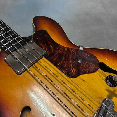 1966 Epiphone EB232 Rivoli Bass Guitar image 11