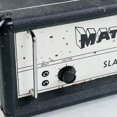 Matamp Slave Unit OR SL100 Amplifier Head 1970s - Black image 3