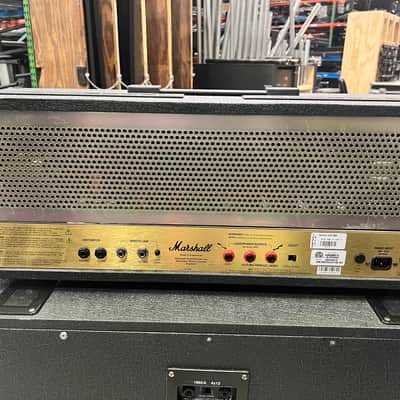 Marshall JCM 2000 DSL 100 Dual Super Lead Amp Head with 1960A Cabinet full stack - Black w/ Road Case image 4