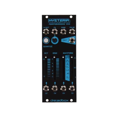 Dreadbox Hysteria Performance VCO Eurorack Module Black Light image 1