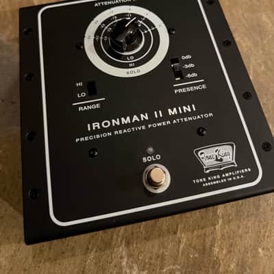 Tone King Ironman II Mini 30-Watt Precision Reactive Power Attenuator 2016 - Present - Black image 2
